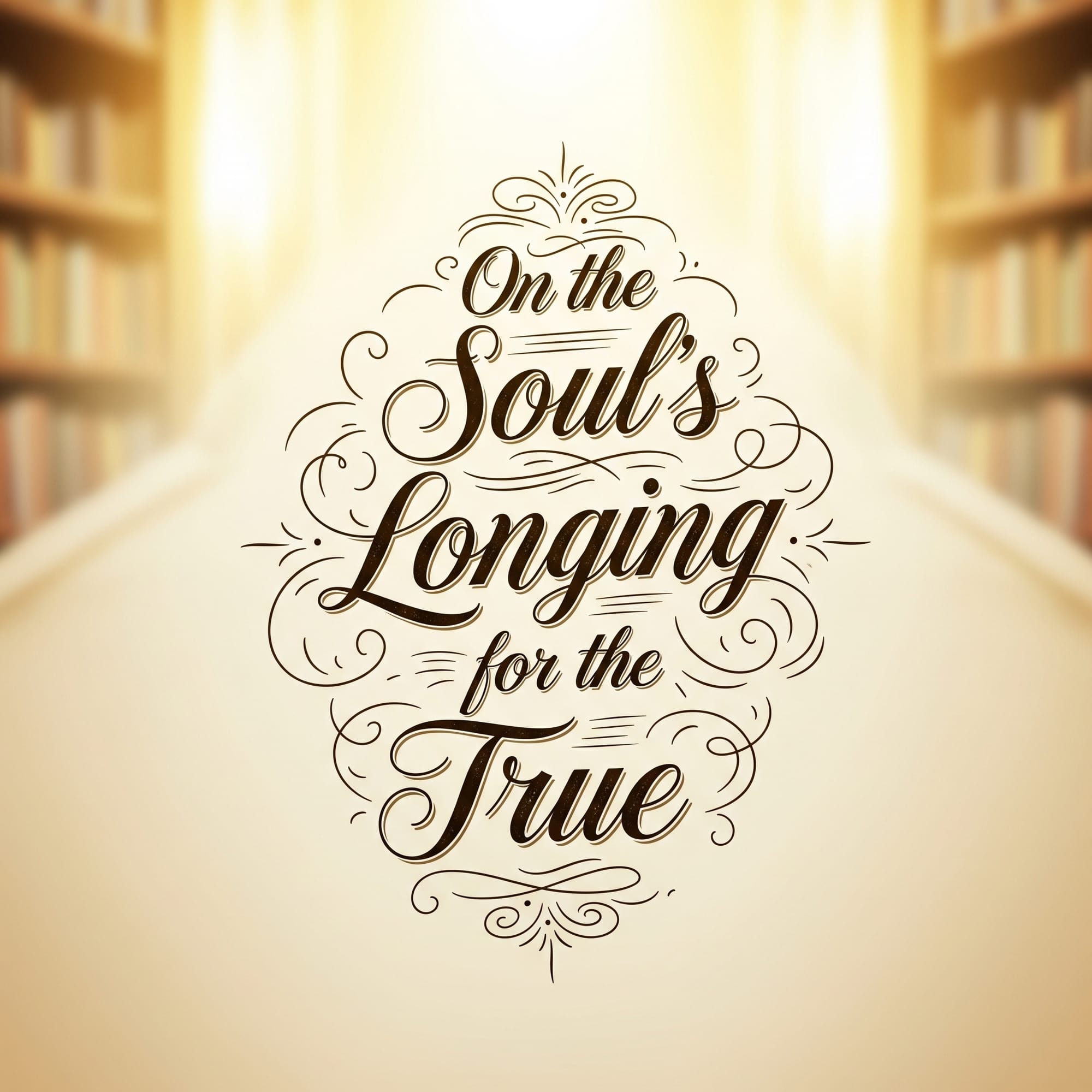 On the Soul's Longing for the True