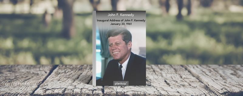 Inaugural Address of John F. Kennedy by John F. Kennedy (REVIEW)