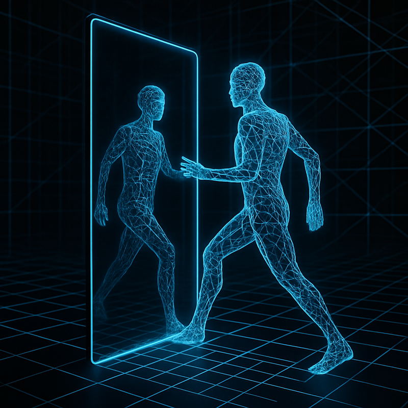 The Standing Wave of the Self: How Perception Shapes Reality