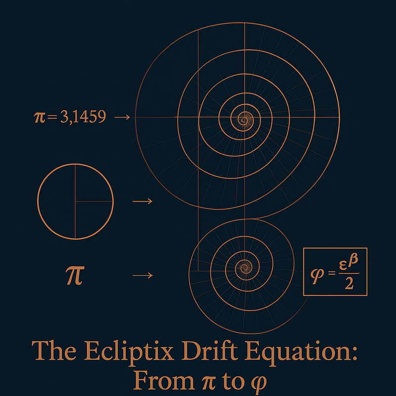 Pi and Phi — Definitions in Space