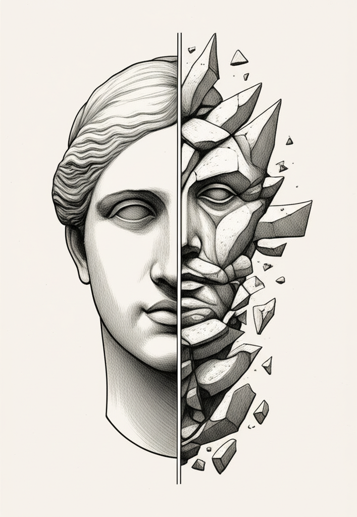 The Distinction Between Art and Beauty and Art