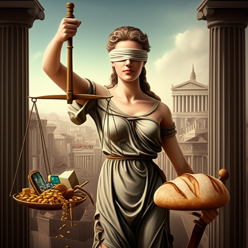 Wealth Distribution and Economic Justice and Wealth