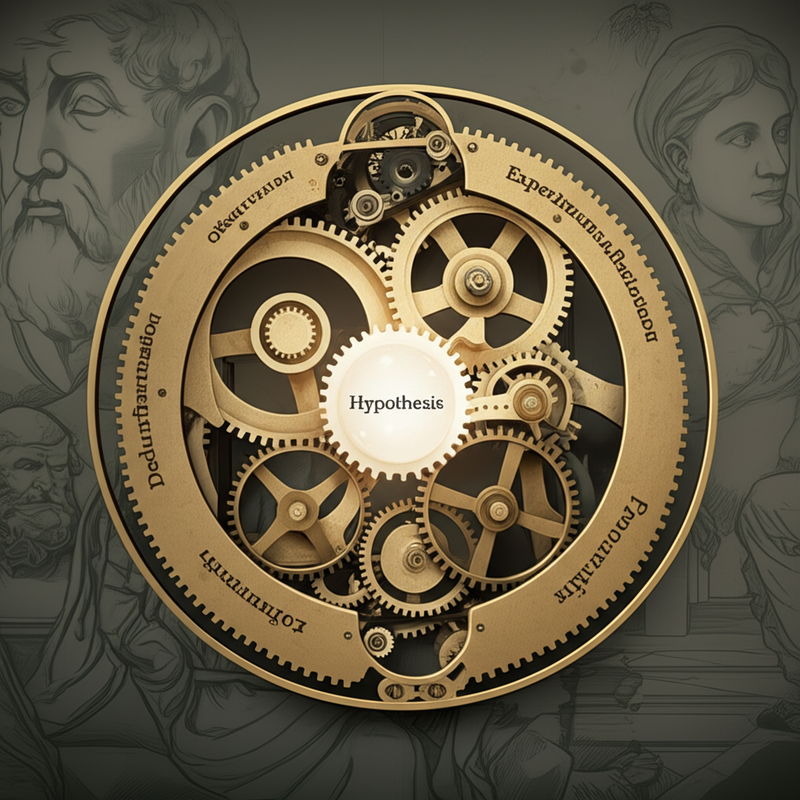 The Logic of Hypothesis in Science and Logic