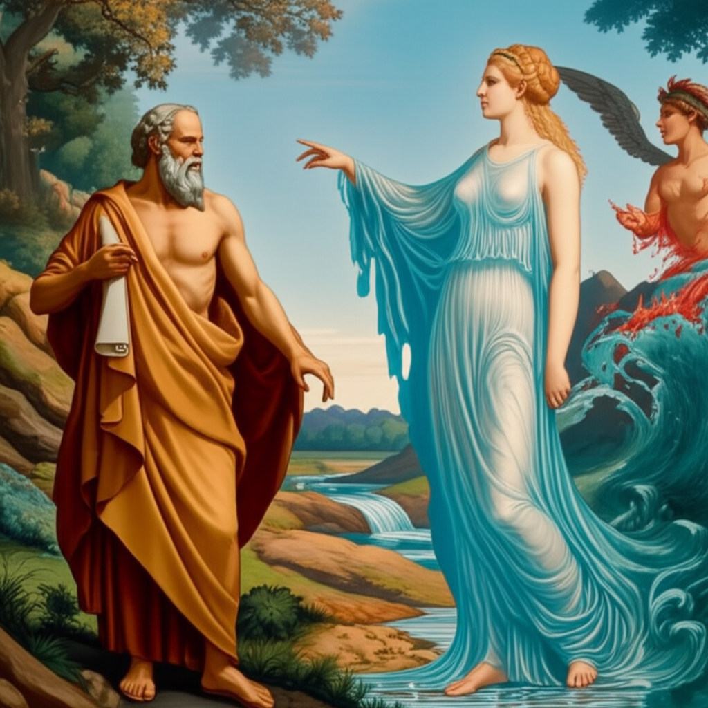 The Element of Water in Ancient Cosmology and Element