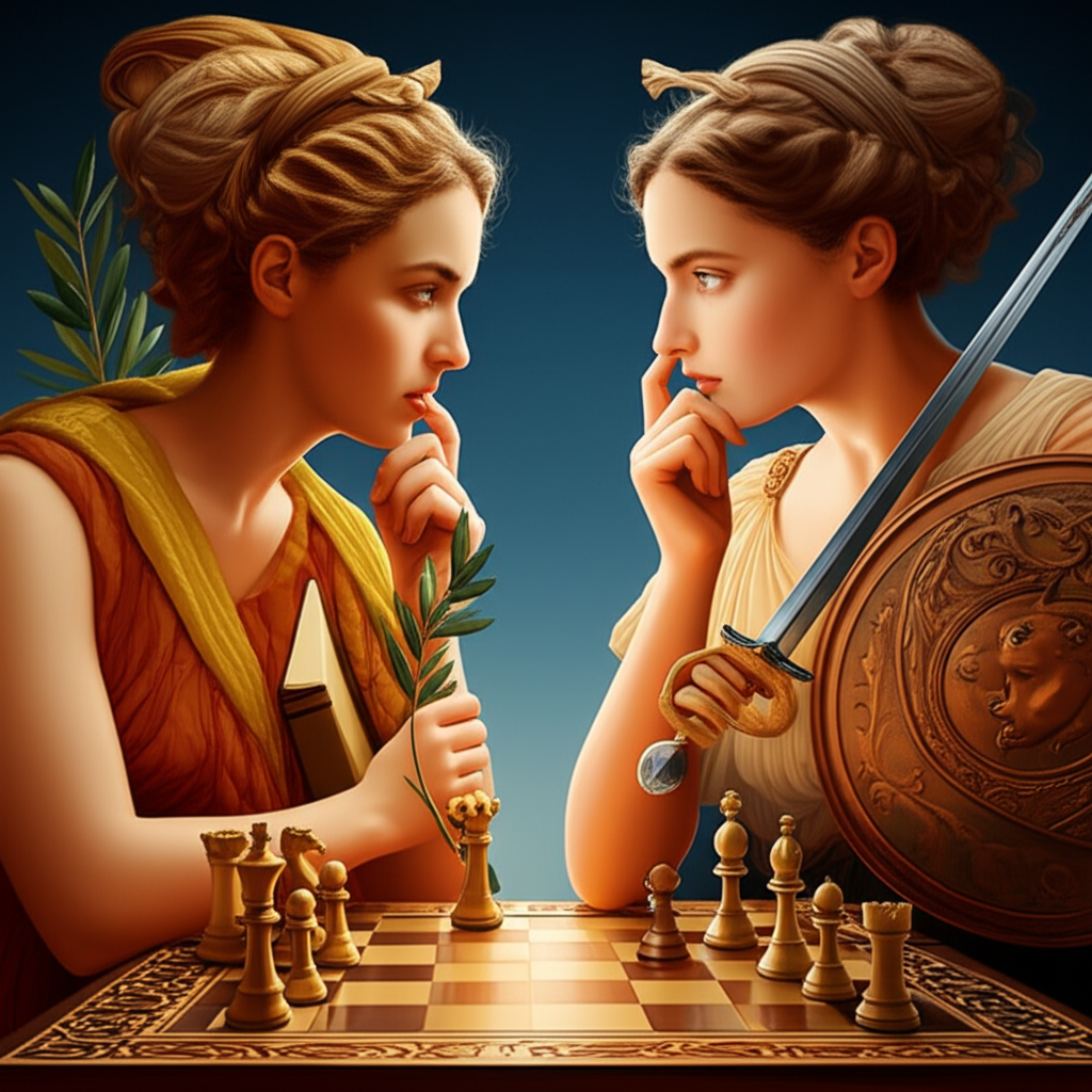 The Principle of War and Peace and Principle