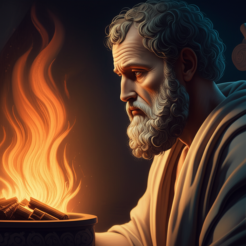The Element of Fire in Ancient Philosophy and Element