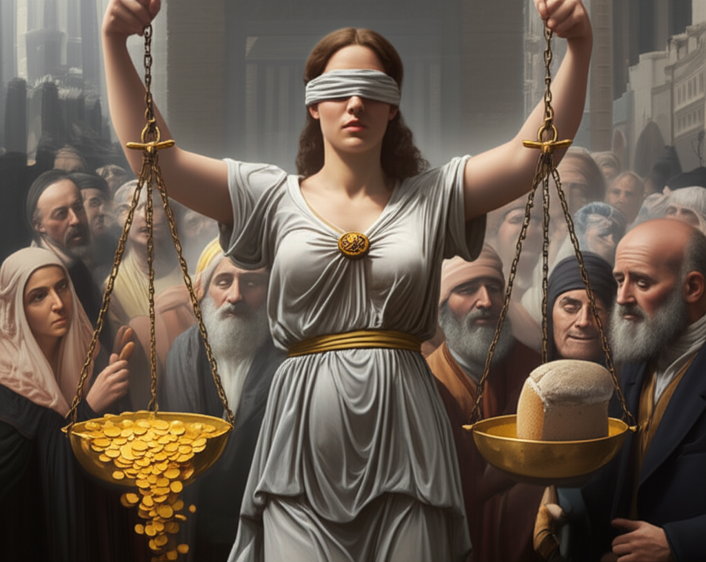 Wealth Distribution and Economic Justice and Wealth