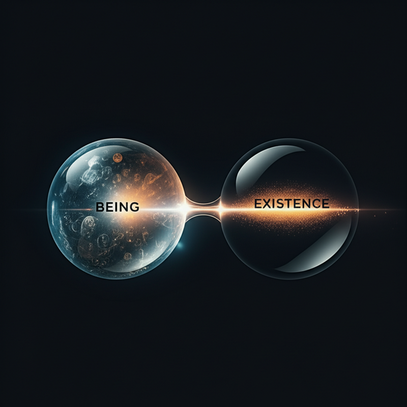 The Distinction Between Being and Existence and Distinction