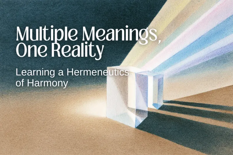 Multiple Meanings, One Reality: Learning a Hermeneutics of Harmony