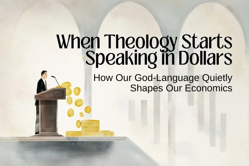 When Theology Starts Speaking in Dollars: How Our God‑Language Quietly Shapes Our Economics